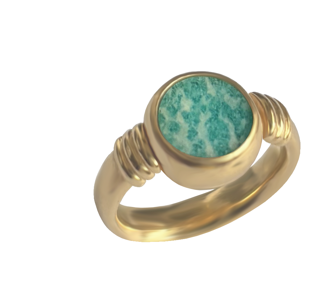 Bague avec pierres interchangeables