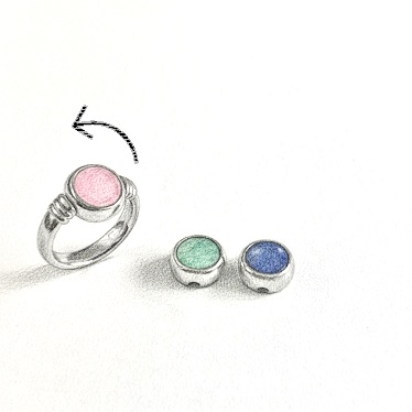 Étape 1 – Faire pivoter le serti